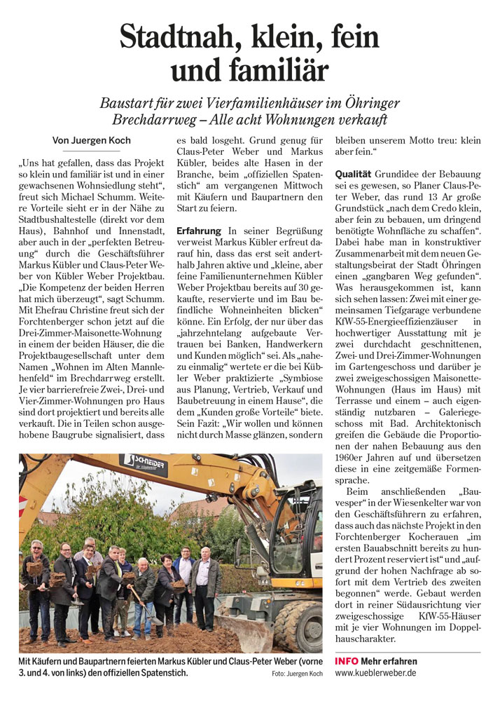 stadtnah, klein, fein